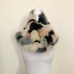 West Elm Faux Fur Infinity Scarf